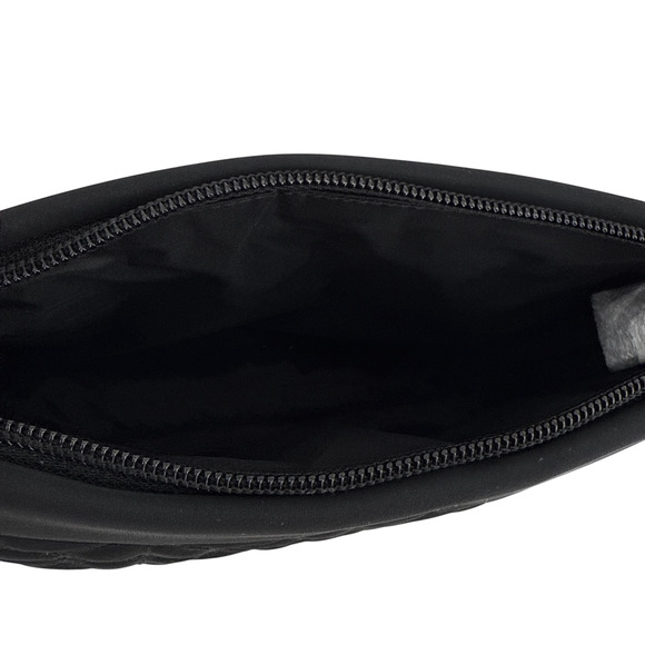 KATE SPADE New York Spade Flower Quilted Cosmetic Pouch in Black - Picture 6 of 12